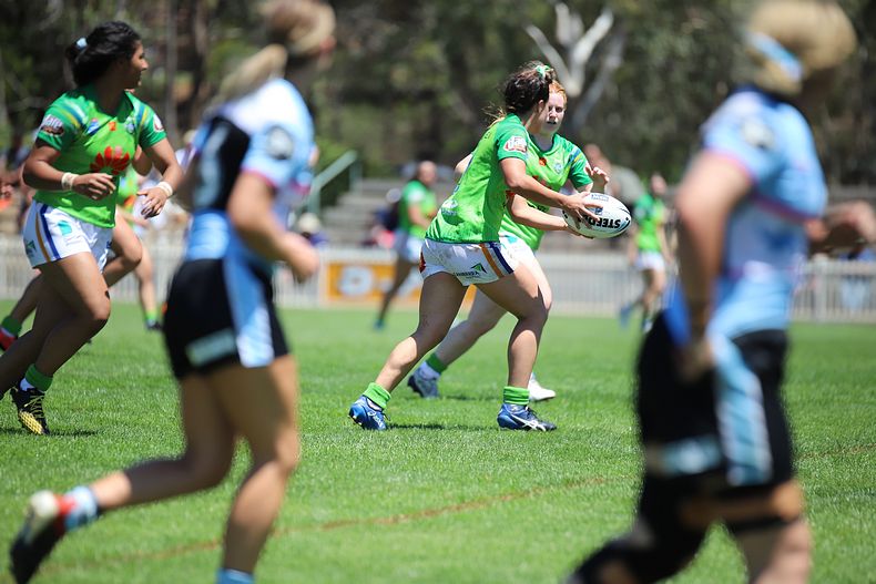 2021 Tarsha Gale Cup – Rnd 1 – Raiders v Sharks