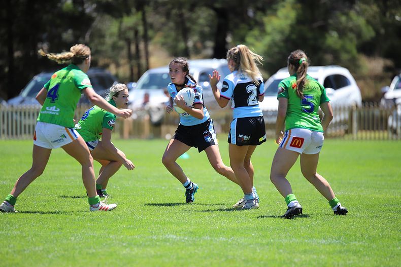 2021 Tarsha Gale Cup – Rnd 1 – Raiders v Sharks