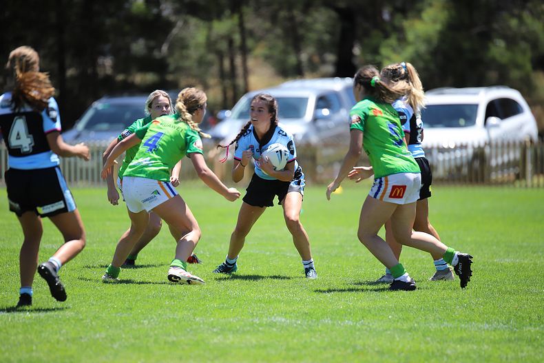 2021 Tarsha Gale Cup – Rnd 1 – Raiders v Sharks
