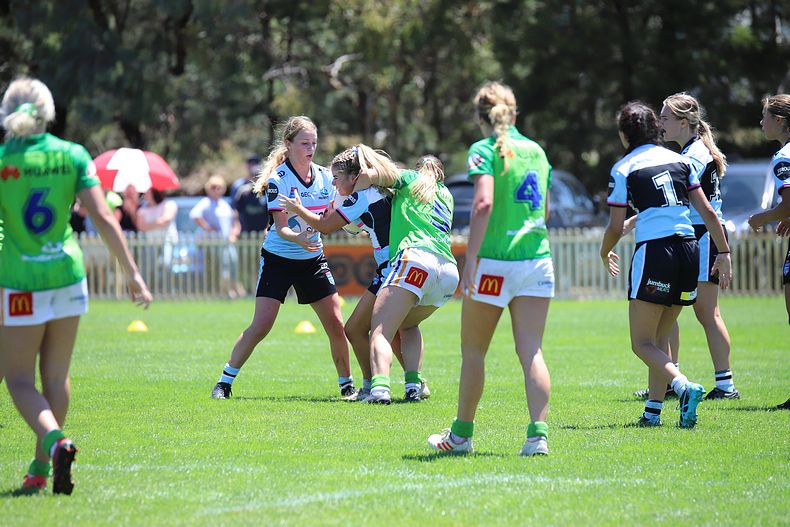2021 Tarsha Gale Cup – Rnd 1 – Raiders v Sharks