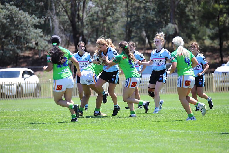 2021 Tarsha Gale Cup – Rnd 1 – Raiders v Sharks