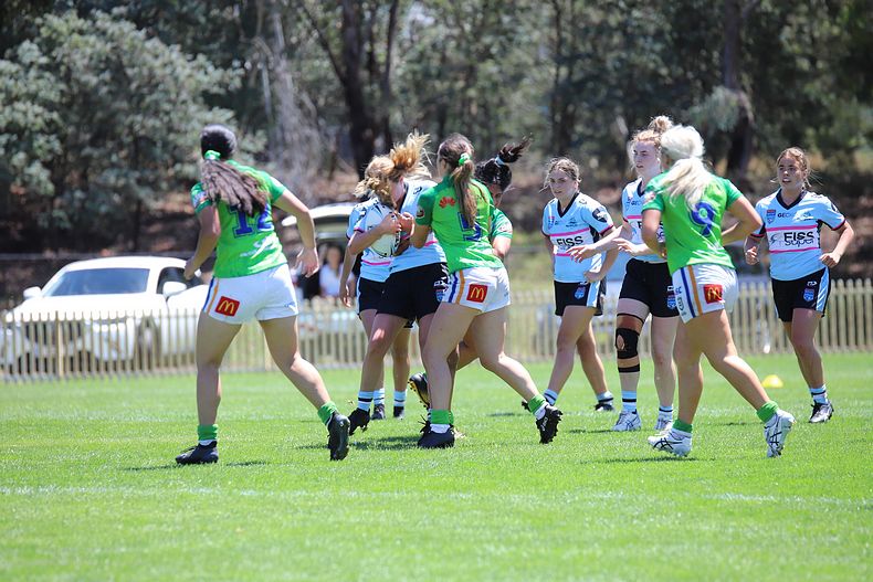 2021 Tarsha Gale Cup – Rnd 1 – Raiders v Sharks