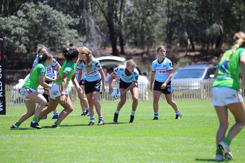 2021 Tarsha Gale Cup – Rnd 1 – Raiders v Sharks