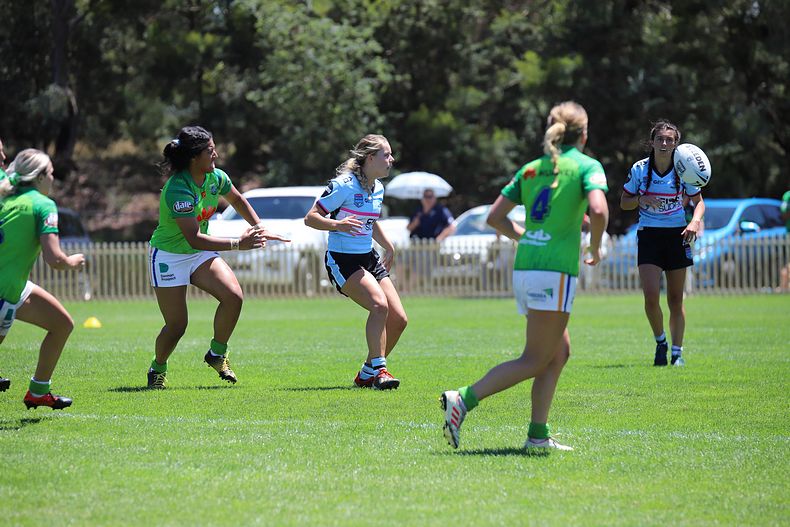 2021 Tarsha Gale Cup – Rnd 1 – Raiders v Sharks