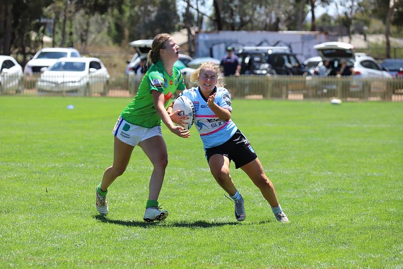 2021 Tarsha Gale Cup – Rnd 1 – Raiders v Sharks
