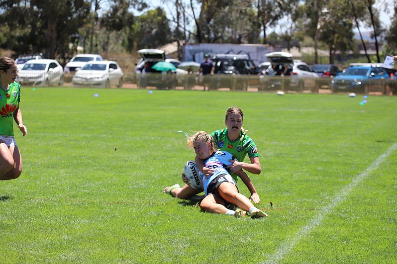 2021 Tarsha Gale Cup – Rnd 1 – Raiders v Sharks