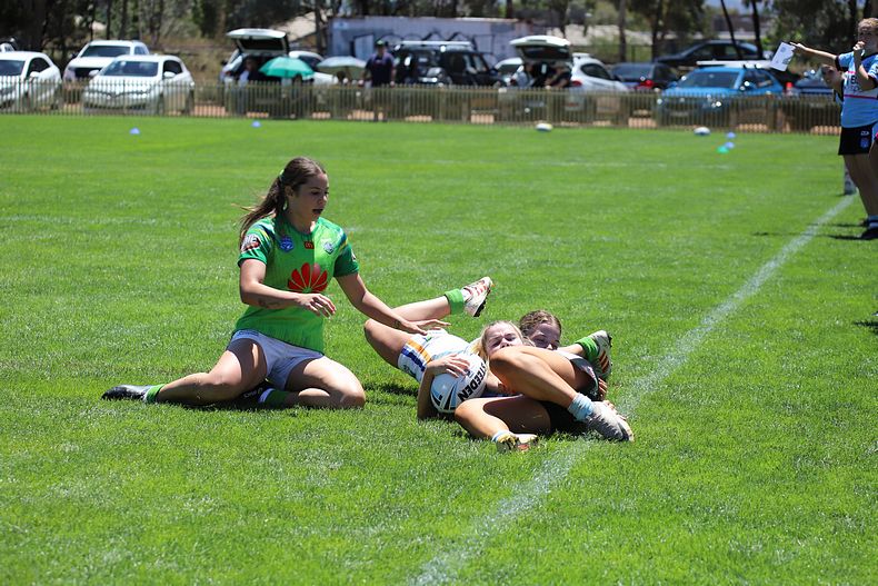 2021 Tarsha Gale Cup – Rnd 1 – Raiders v Sharks
