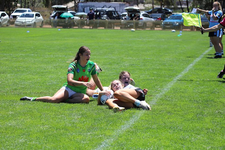2021 Tarsha Gale Cup – Rnd 1 – Raiders v Sharks