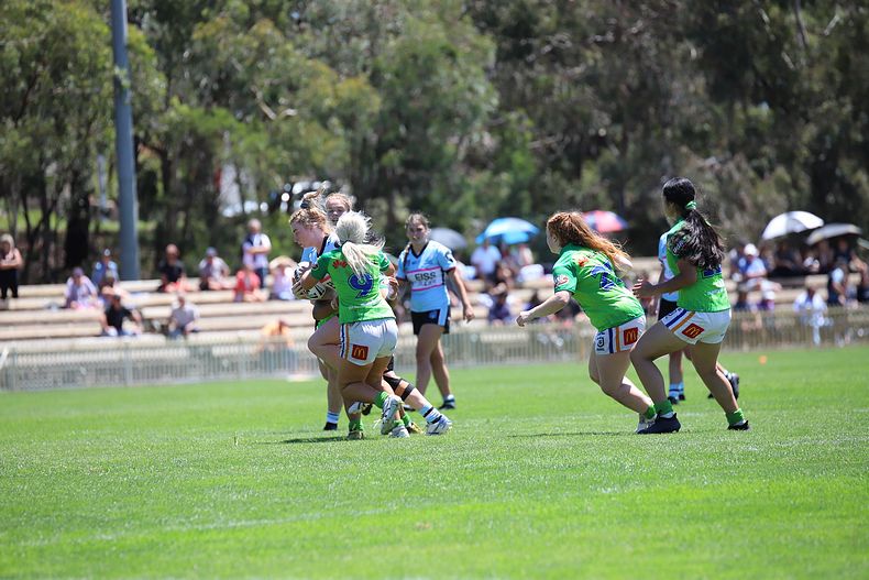 2021 Tarsha Gale Cup – Rnd 1 – Raiders v Sharks