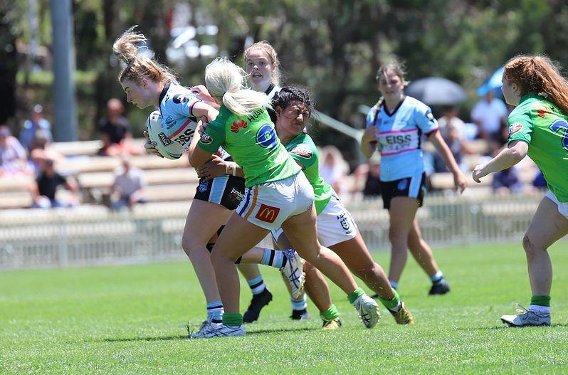 2021 Tarsha Gale Cup – Rnd 1 – Raiders v Sharks