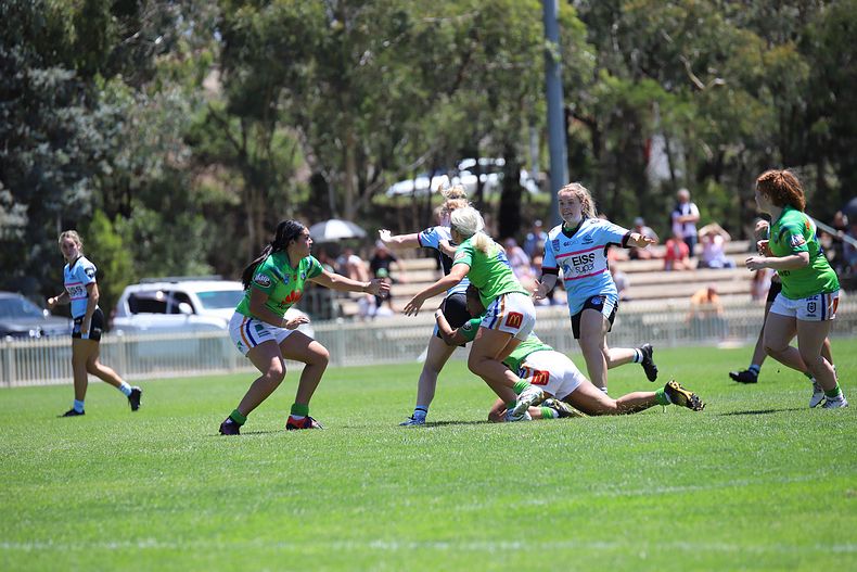 2021 Tarsha Gale Cup – Rnd 1 – Raiders v Sharks
