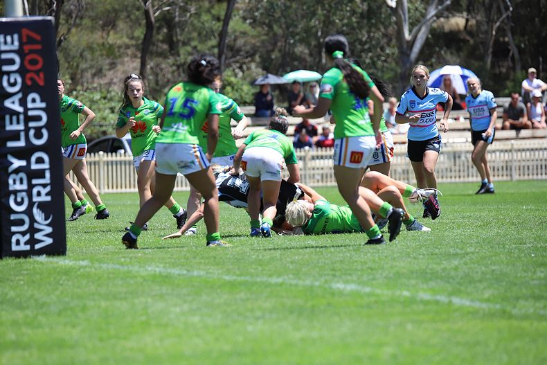 2021 Tarsha Gale Cup – Rnd 1 – Raiders v Sharks