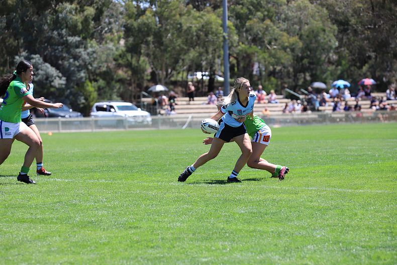 2021 Tarsha Gale Cup – Rnd 1 – Raiders v Sharks