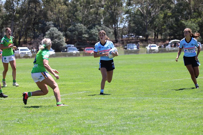 2021 Tarsha Gale Cup – Rnd 1 – Raiders v Sharks