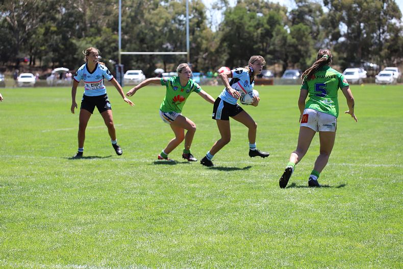 2021 Tarsha Gale Cup – Rnd 1 – Raiders v Sharks