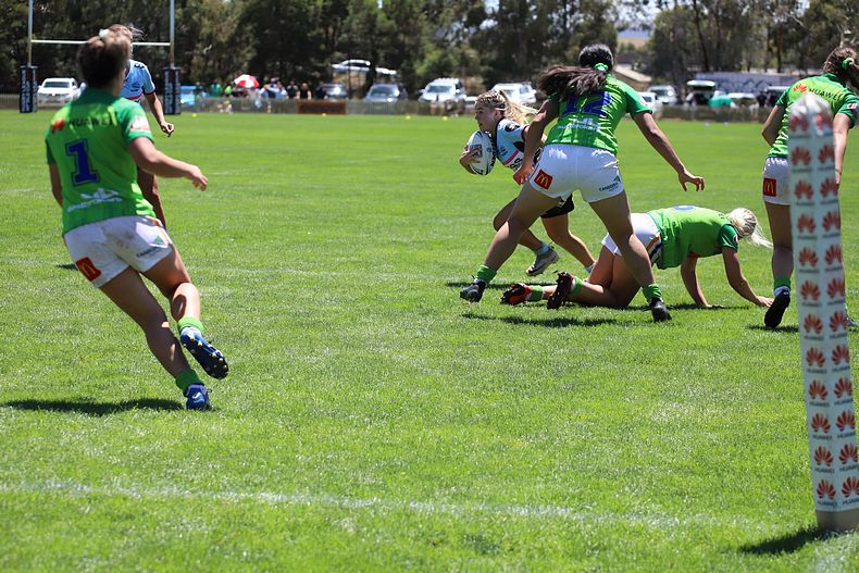 2021 Tarsha Gale Cup – Rnd 1 – Raiders v Sharks
