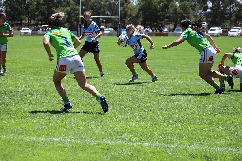 2021 Tarsha Gale Cup – Rnd 1 – Raiders v Sharks