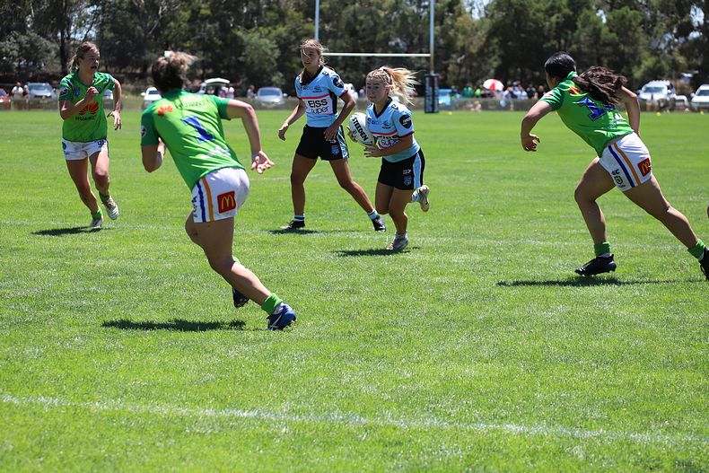 2021 Tarsha Gale Cup – Rnd 1 – Raiders v Sharks