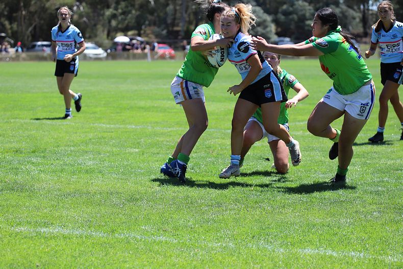 2021 Tarsha Gale Cup – Rnd 1 – Raiders v Sharks