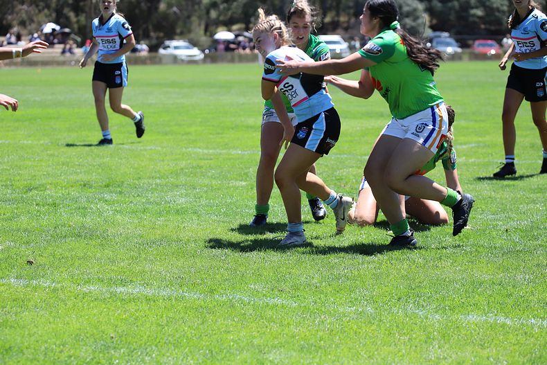2021 Tarsha Gale Cup – Rnd 1 – Raiders v Sharks
