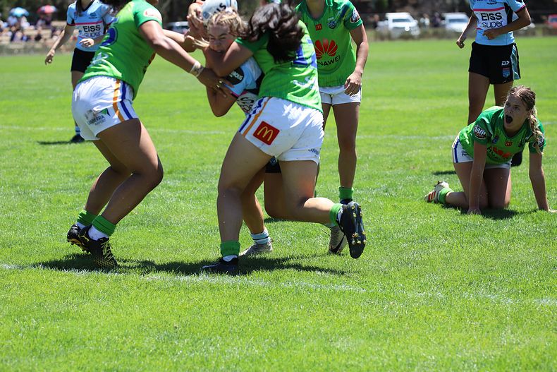2021 Tarsha Gale Cup – Rnd 1 – Raiders v Sharks