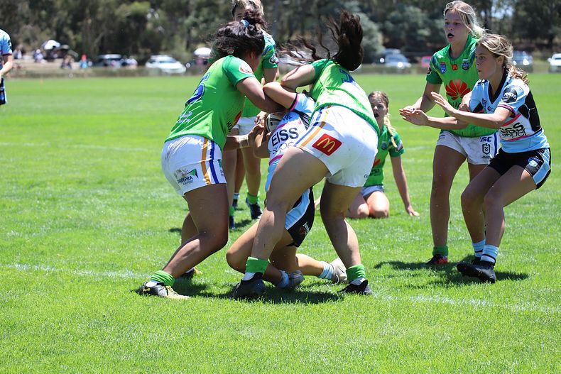 2021 Tarsha Gale Cup – Rnd 1 – Raiders v Sharks