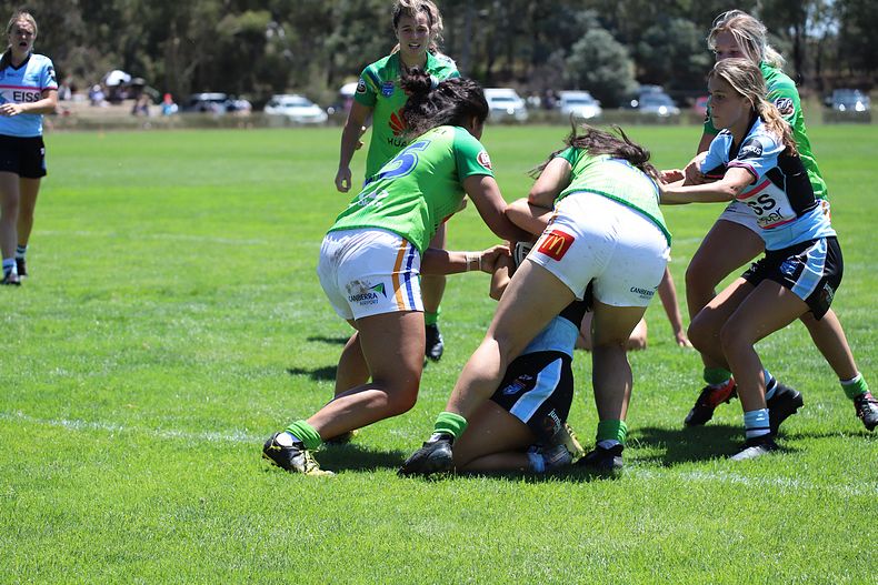 2021 Tarsha Gale Cup – Rnd 1 – Raiders v Sharks