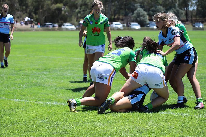 2021 Tarsha Gale Cup – Rnd 1 – Raiders v Sharks