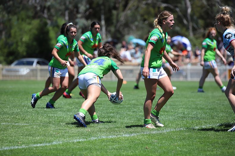 2021 Tarsha Gale Cup – Rnd 1 – Raiders v Sharks