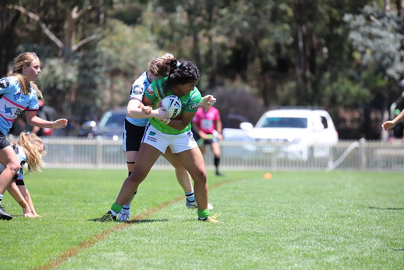 2021 Tarsha Gale Cup – Rnd 1 – Raiders v Sharks
