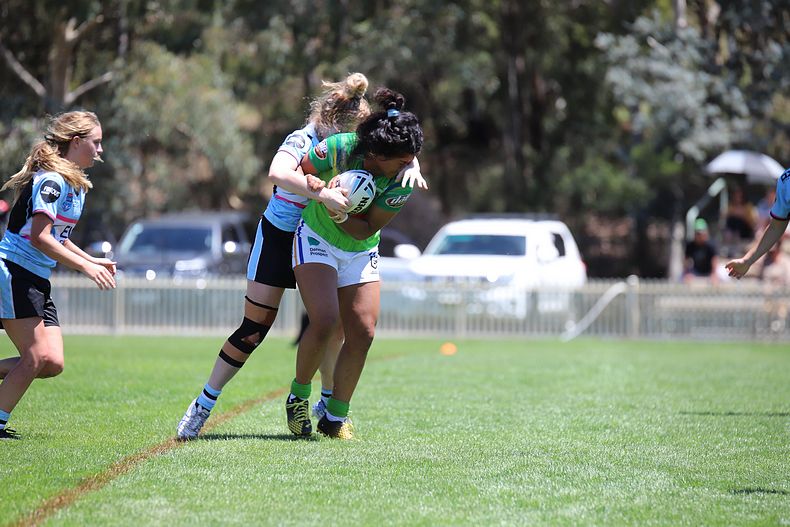 2021 Tarsha Gale Cup – Rnd 1 – Raiders v Sharks