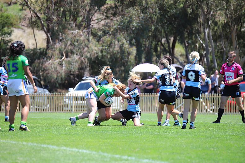 2021 Tarsha Gale Cup – Rnd 1 – Raiders v Sharks