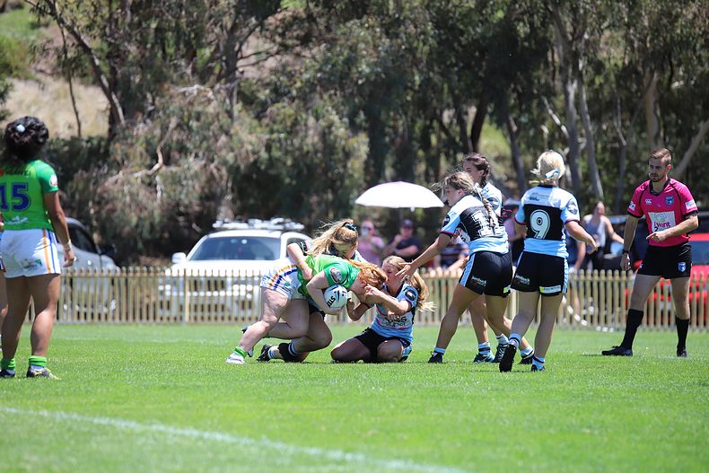 2021 Tarsha Gale Cup – Rnd 1 – Raiders v Sharks