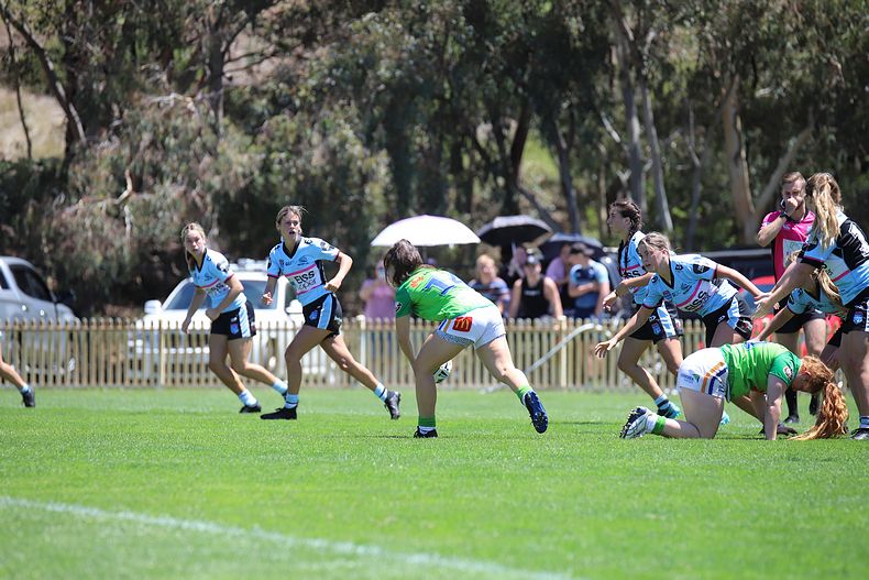 2021 Tarsha Gale Cup – Rnd 1 – Raiders v Sharks
