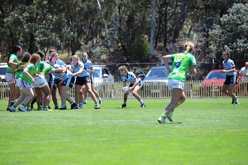 2021 Tarsha Gale Cup – Rnd 1 – Raiders v Sharks