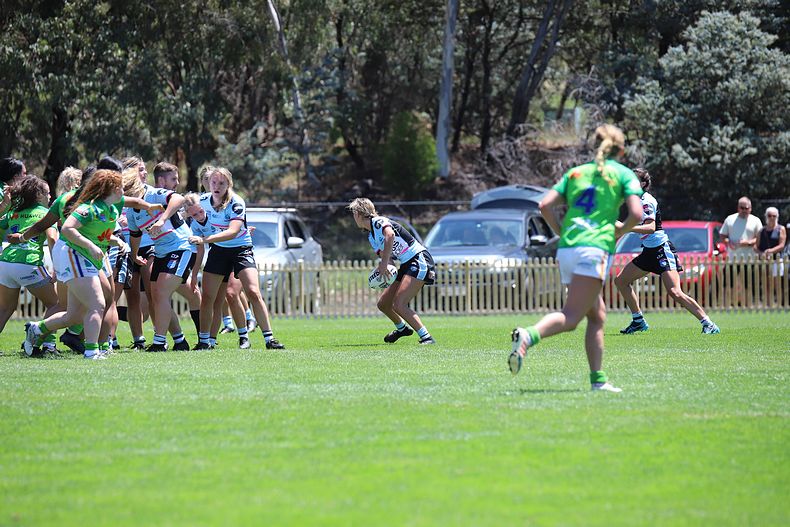 2021 Tarsha Gale Cup – Rnd 1 – Raiders v Sharks