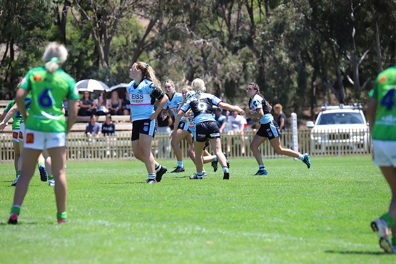 2021 Tarsha Gale Cup – Rnd 1 – Raiders v Sharks