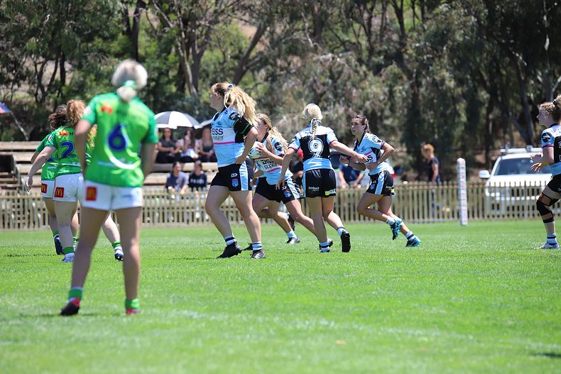 2021 Tarsha Gale Cup – Rnd 1 – Raiders v Sharks