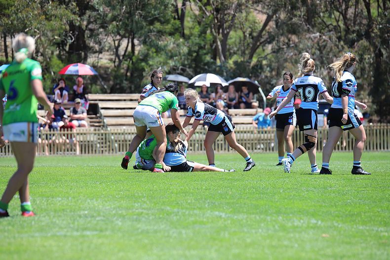2021 Tarsha Gale Cup – Rnd 1 – Raiders v Sharks