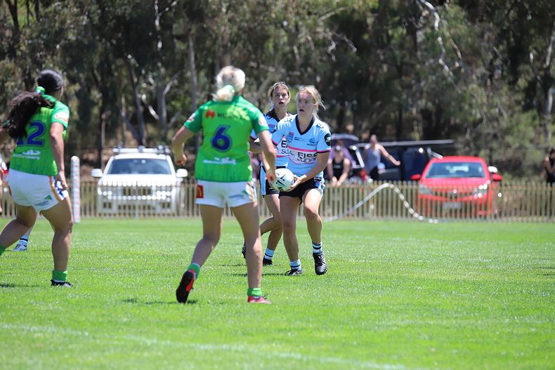 2021 Tarsha Gale Cup – Rnd 1 – Raiders v Sharks