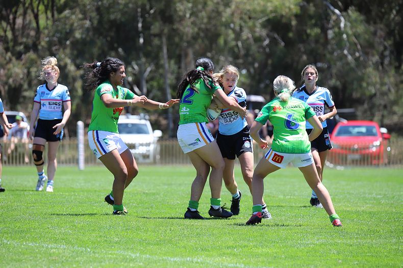2021 Tarsha Gale Cup – Rnd 1 – Raiders v Sharks