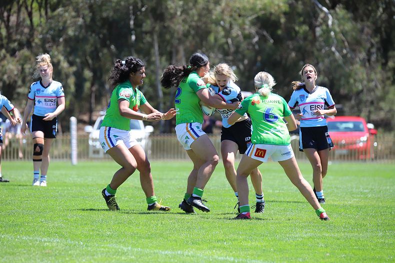 2021 Tarsha Gale Cup – Rnd 1 – Raiders v Sharks