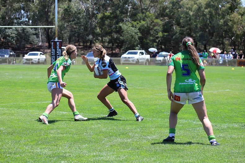2021 Tarsha Gale Cup – Rnd 1 – Raiders v Sharks