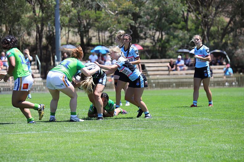 2021 Tarsha Gale Cup – Rnd 1 – Raiders v Sharks