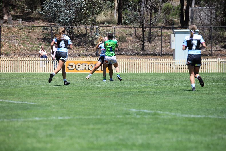 2021 Tarsha Gale Cup – Rnd 1 – Raiders v Sharks