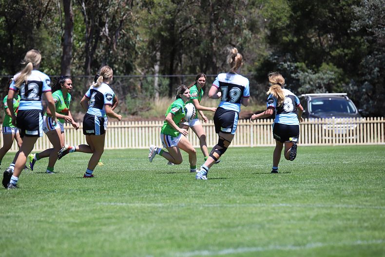 2021 Tarsha Gale Cup – Rnd 1 – Raiders v Sharks