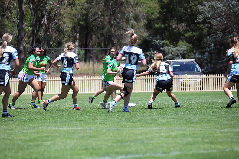 2021 Tarsha Gale Cup – Rnd 1 – Raiders v Sharks
