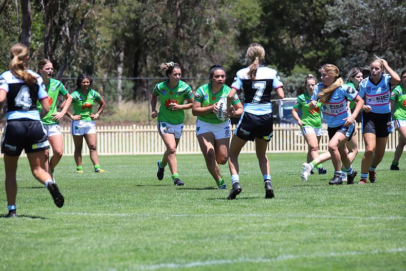 2021 Tarsha Gale Cup – Rnd 1 – Raiders v Sharks