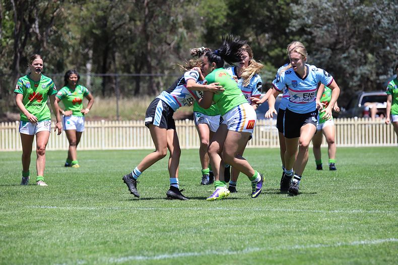 2021 Tarsha Gale Cup – Rnd 1 – Raiders v Sharks