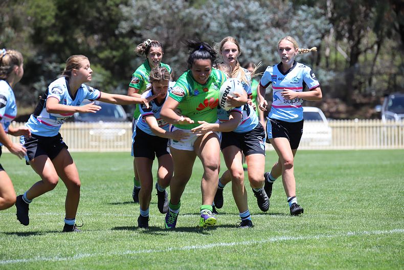 2021 Tarsha Gale Cup – Rnd 1 – Raiders v Sharks